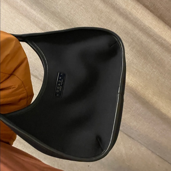 Coach, Ergo, Black Neoprene Mini Ergo Bag, Black, 90s - Picture 12 of 12